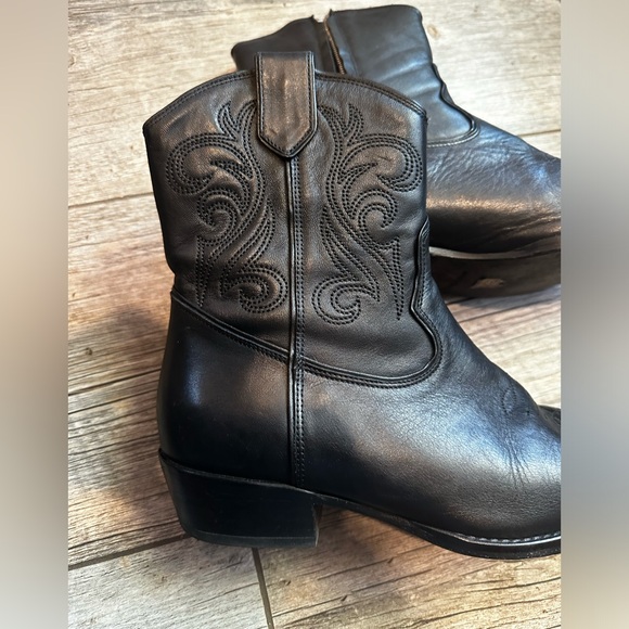 Anine Bing Elton Boot in black (western)37/7 - Picture 7 of 11